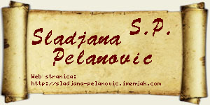 Slađana Pelanović vizit kartica